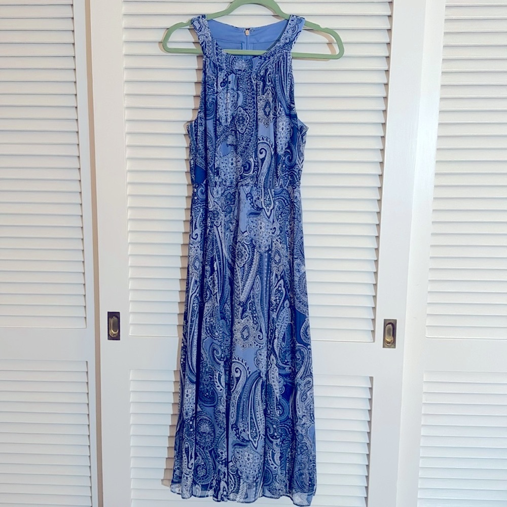 Tommy Hilfiger Shades of Blue long dress